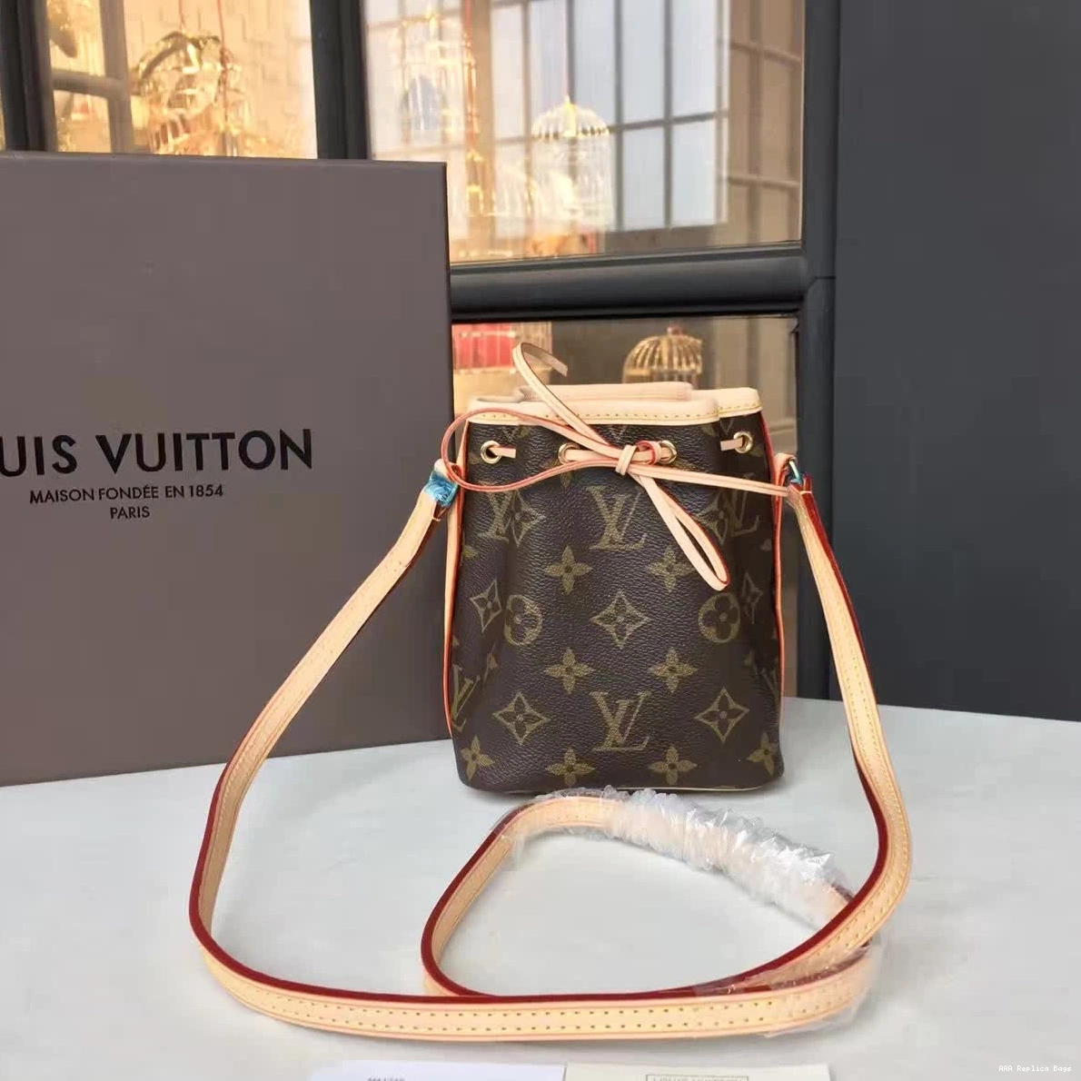Aaa replica bags Louis Vuitton NOE NANO 0730